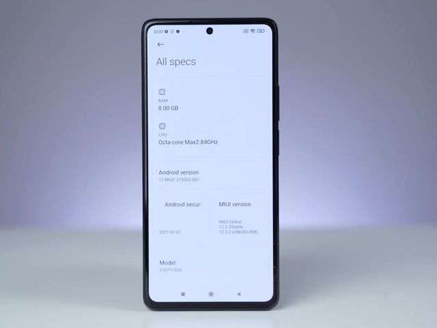 Xiaomi 11t pro specs