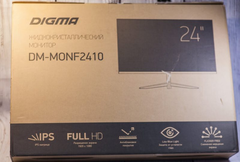 Обзор Digma DM-MONF2410 — недорогой 24-дюймовый монитор