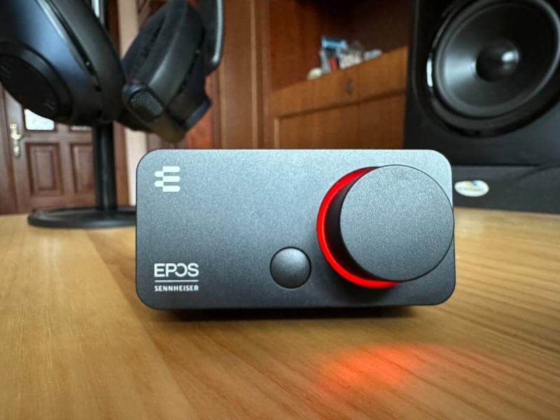 Обзор EPOS GSX 300 - Звуковая карта для игр с 7.1!