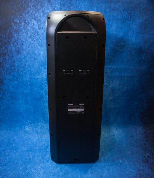 Обзор Sven PS-750 — мощная портативная колонка для караоке