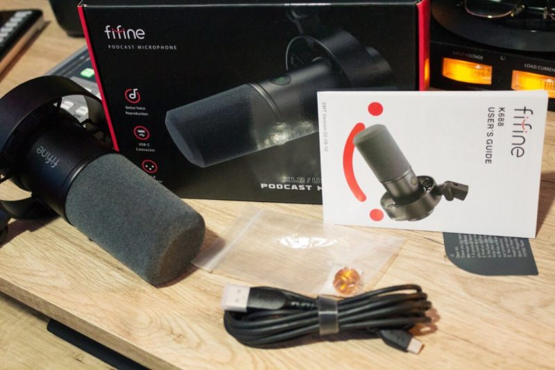Обзор FiFIne K688 - Динамический USB микрофон за 90$