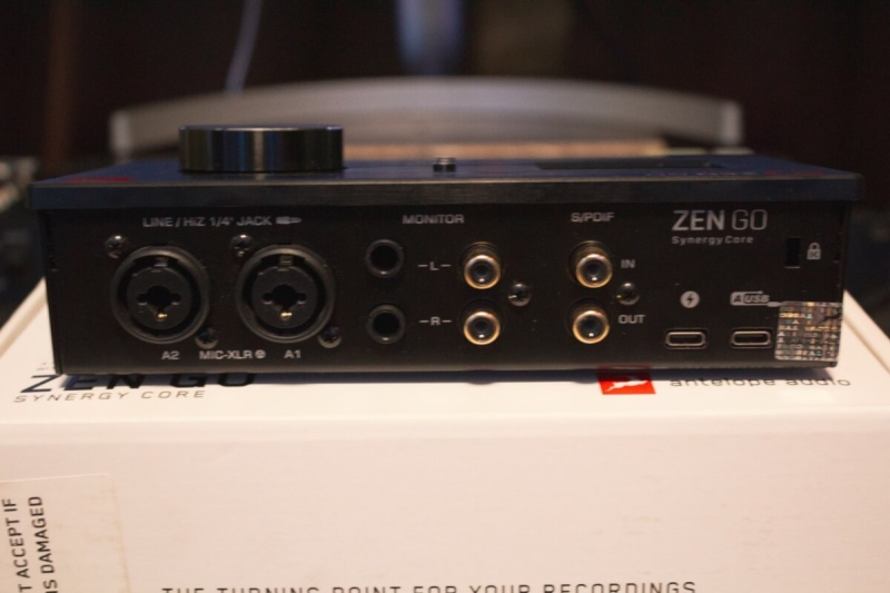 Antelope Audio Zen GO - Звуковая карта с DSP за 650$